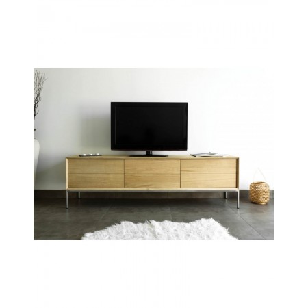 TV Stand Ravel - oakwood - 3 doors