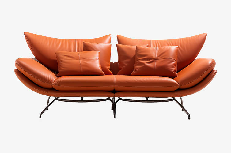 Velvet Sofa Couch 2-Seater